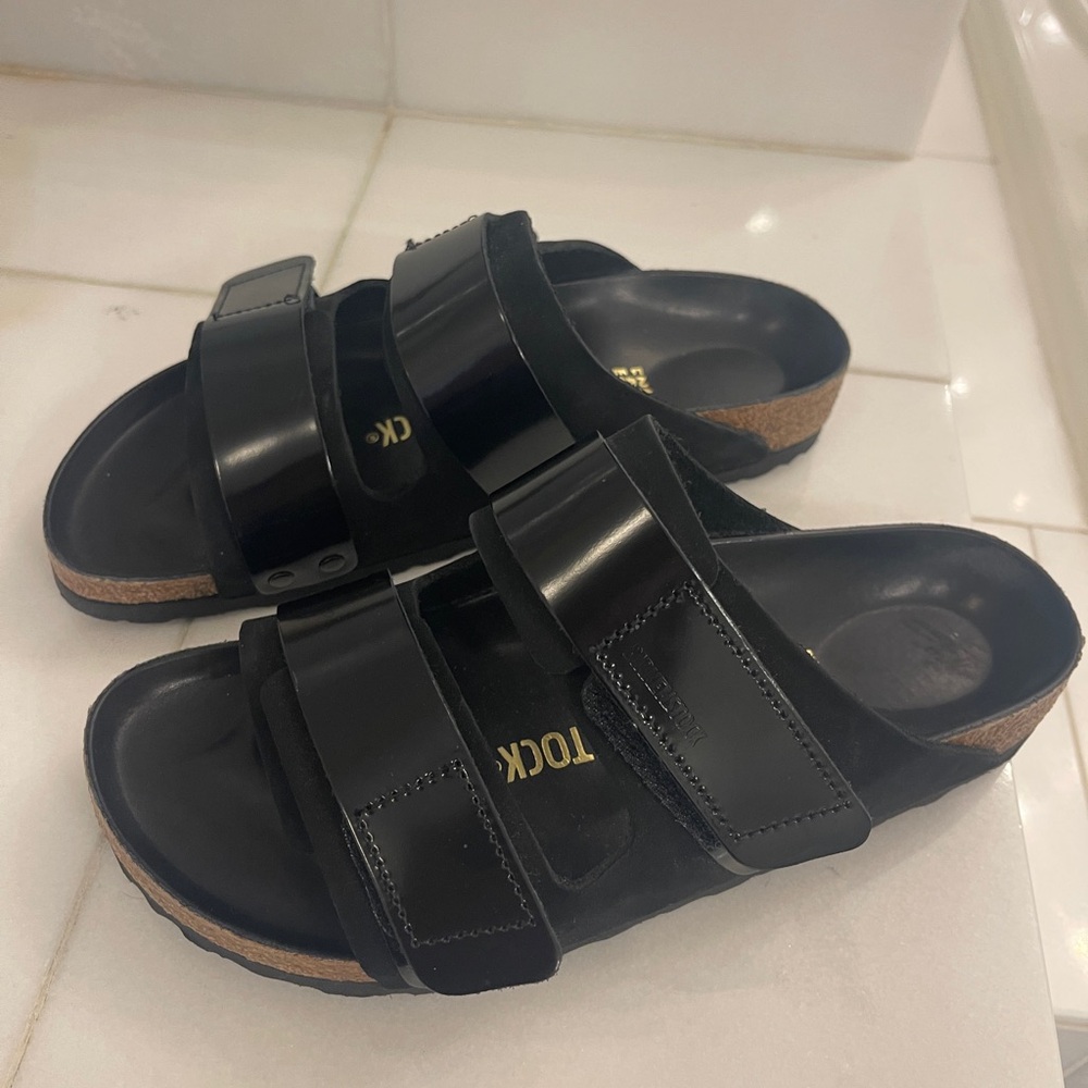 Birkenstock Women’s Double Strap Slide Sandals